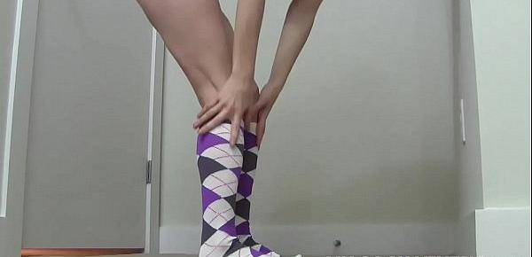  Jerk off while you stare at my socks JOI